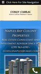 Mobile Screenshot of naplesbaycolonyproperties.com
